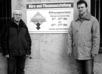 Karsten Roß und Vater Dieter Roß