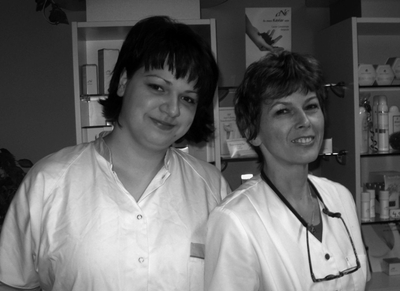 Martina Lange (re.) mit Kollegin Stefanie Schneider