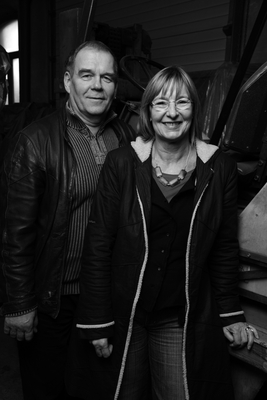 Günter Lorenz mit Ehefrau Maria