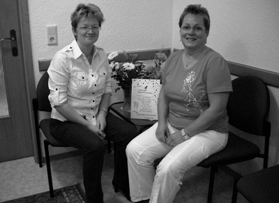 Dagmar Schale (links) und Ines Rietzke (rechts)