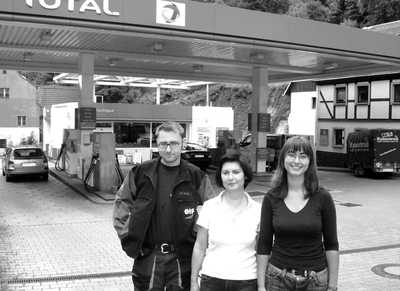 Roswitha Michel mit Tochter Fanny und Sohn Alexander