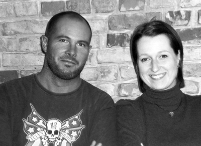 Franco Piroddi (Inneneinrichter) und Peggy Osladil (Raumausstatterin)